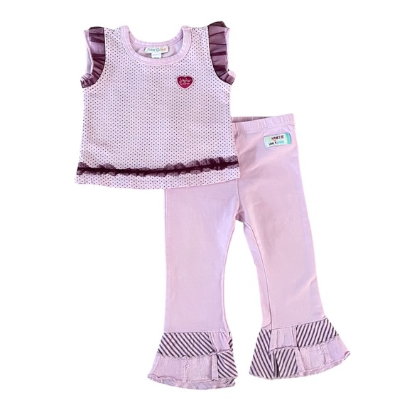 naartjie Other - Naartjie Kids Purple Polka Dot Girl’s Outfit 12/18 months